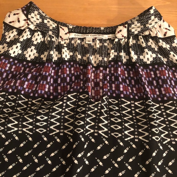 Collective Concepts Aztec Patterned shirt - Picture 3 of 6